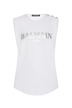 Branded tank top, zdjęcie 1 Branded tank top od Balmain
